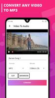 Video to MP3 Converter পোস্টার