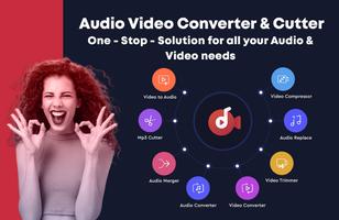 Audio Video Converter & Cutter Affiche
