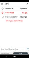 Fuel Economy Calculator - MPG and km/L capture d'écran 2