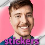 Mr Beast stickers