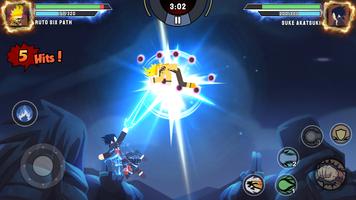 Strichmännchen-Ninja-Kampf Screenshot 2