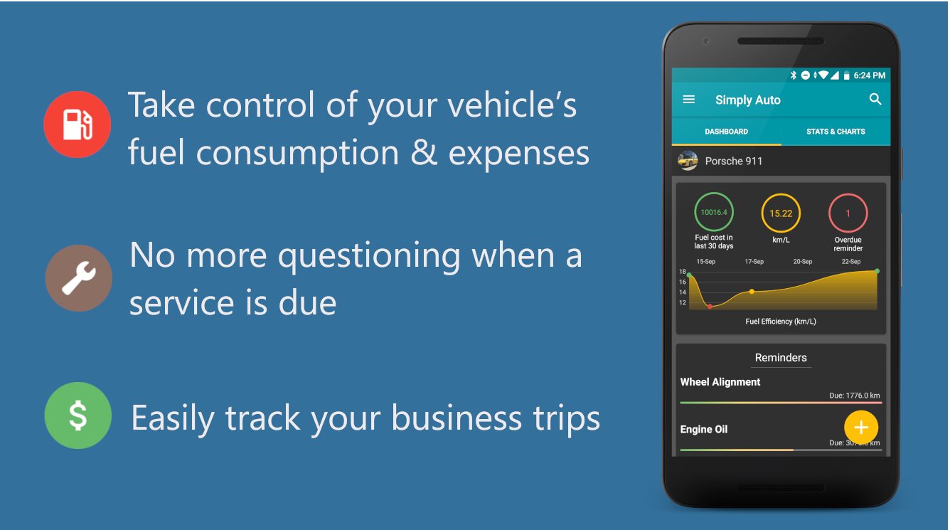 Simply Auto: Car Maintenance & Mileage tracker app APK 47.2 Download