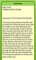 Chứng Khoán Cơ Bản اسکرین شاٹ 1