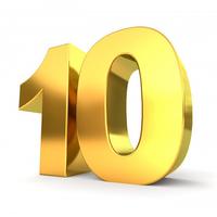 10 dígitos gratis Poster