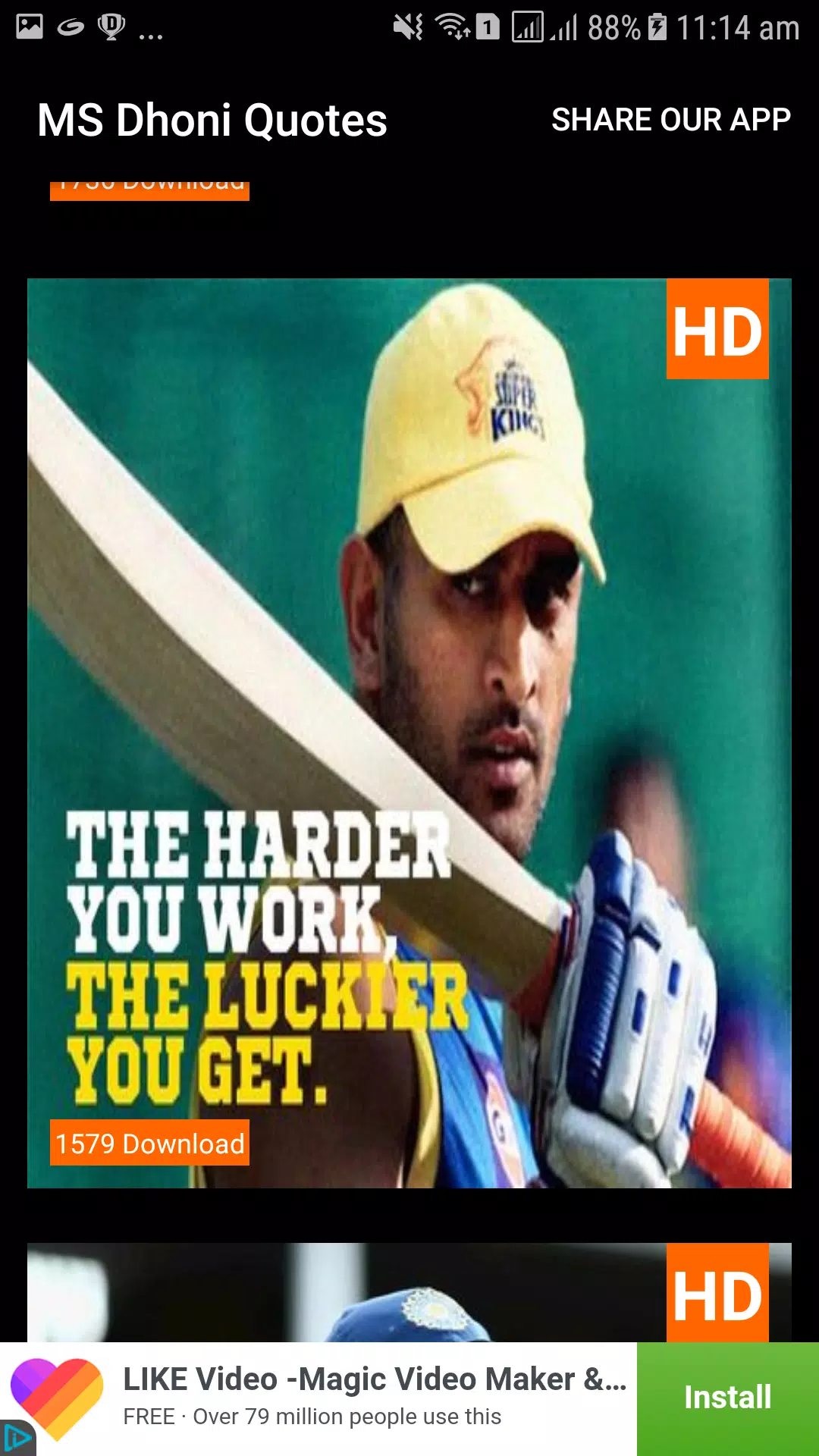 MS Dhoni Quotes With Photos APK for Android Download