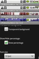 CPU Monitor Micro captura de pantalla 3
