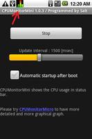 CPU Monitor Mini ภาพหน้าจอ 1