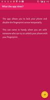 Disable Fingerprint Unlock Temporarily poster