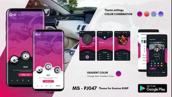 MS - PJ047 Theme for KLWP poster