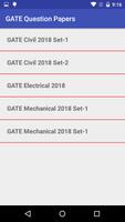 GATE Mechanical Engineering Previous Papers capture d'écran 2