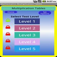 Tables Mathématiques capture d'écran 2