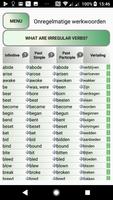 Engelse onregelmatige werkwoor screenshot 1