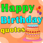 Icona Happy Birthday quotes