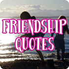 Friendship quotes ไอคอน