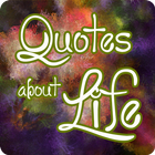 Quotes about life icon