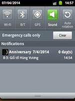 Calendar Converter Widget imagem de tela 3