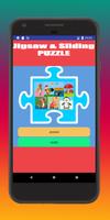 Kids Jigsaw and Sliding Puzzle Game Affiche