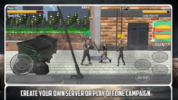 Street City Fight Multiplayer syot layar 1