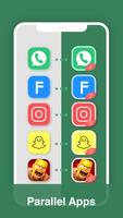 1 Schermata Parallel Space: Clone Apps