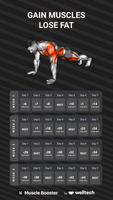 Workout Planner Muscle Booster poster