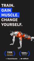 Workout Planner Muscle Booster-poster