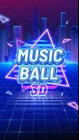 Bal de musique 3D Affiche