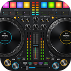 DJ-Mixer-Studio - DJ-Musikmix Zeichen