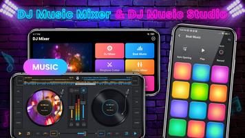 Mixeur de musique DJ Affiche