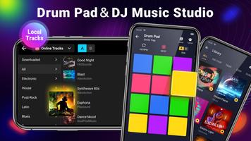 DJ Music mixer - DJ Mix Studio capture d'écran 1