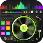 DJ mixeur de musique icône