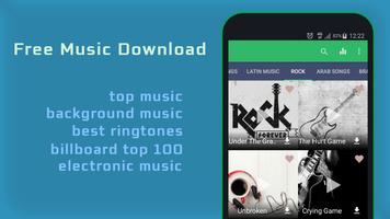 برنامه‌نما mp3 Music Downloader عکس از صفحه