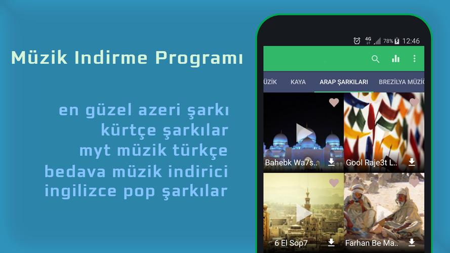 android icin muzik indirme programi mp3