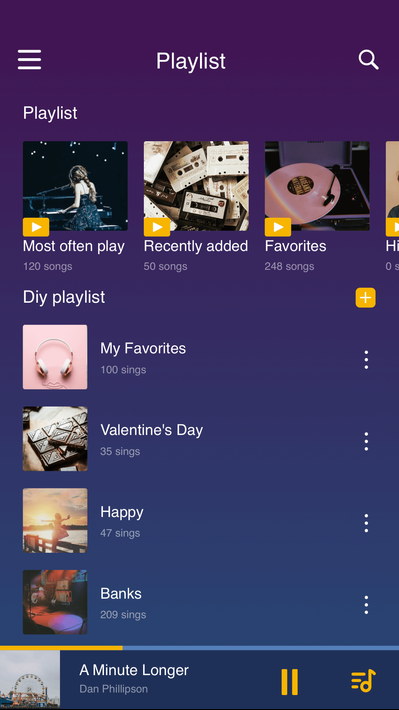 Music Player screenshot 2