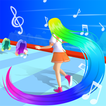 ”Racing Hair - Music Dance 3D