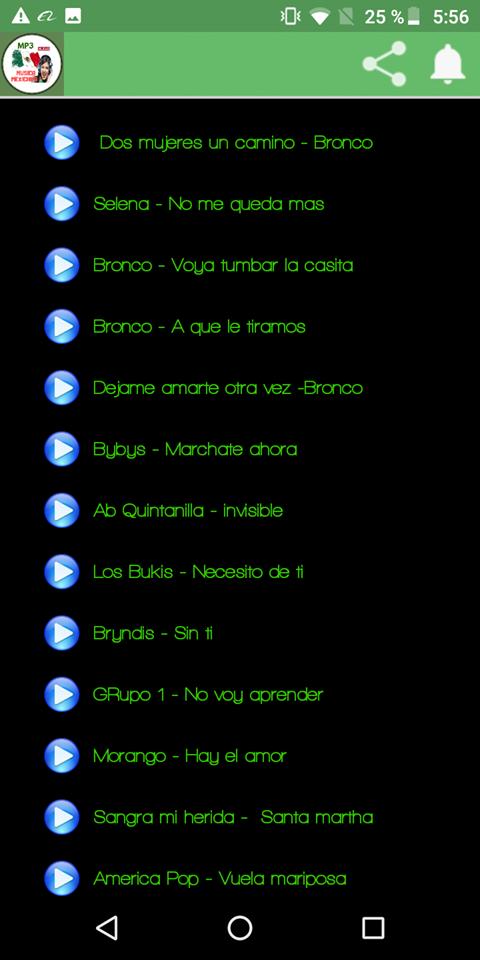 Música Mexicana - MP3 Online安卓版应用APK下载