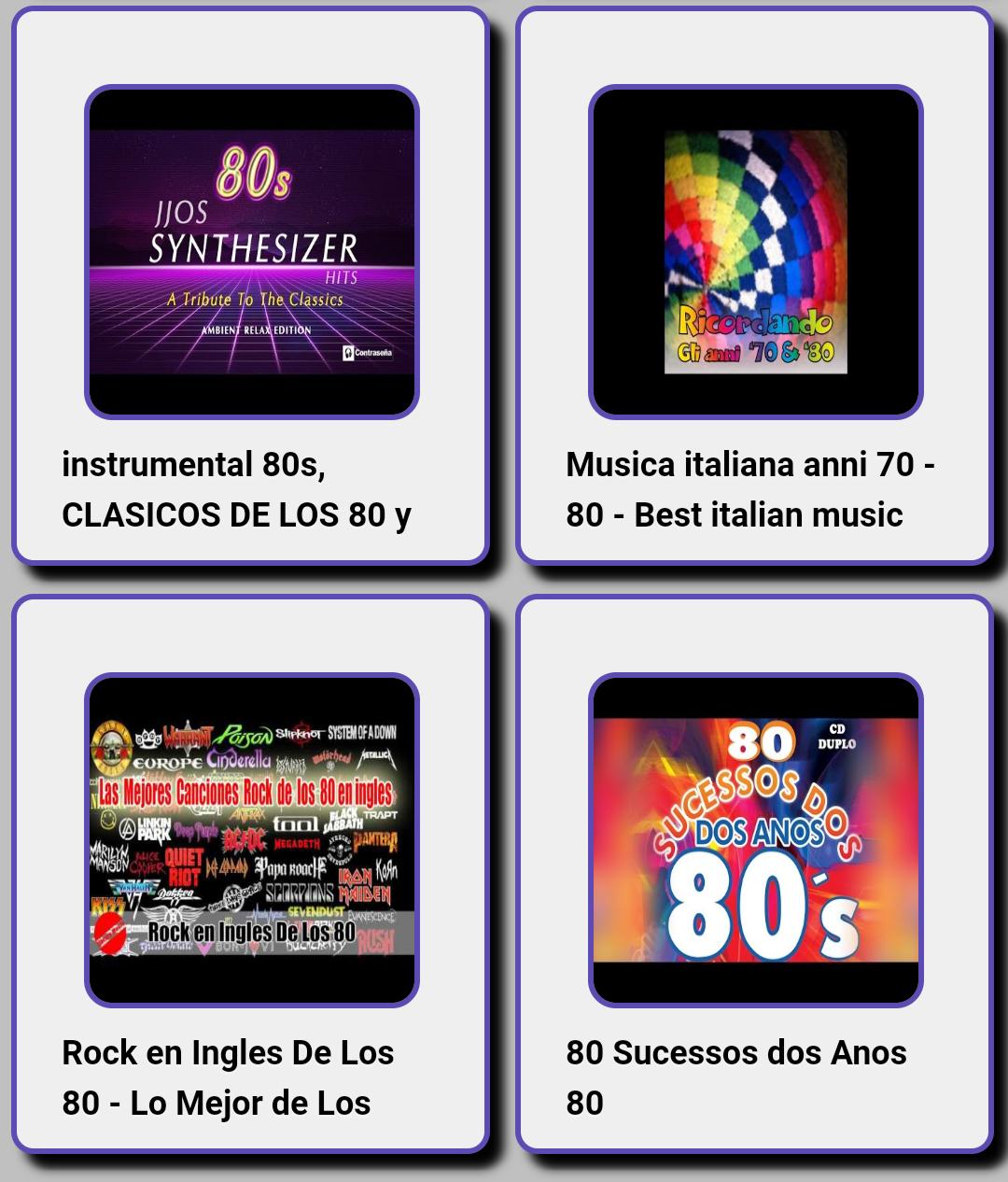 Musik Der 80er Jahre Fur Android Apk Herunterladen