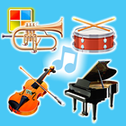 Musical Instruments Sounds أيقونة