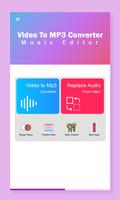 Music Editor - Video To Mp3 Converter Affiche