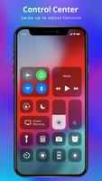 iOS 13 Launcher - control center & Lock Screen capture d'écran 1