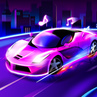 車のレースゲーム・レーシングカーのレース-ビートレーサー アイコン