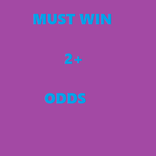 Must Win 2+ Odds