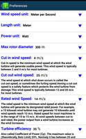 Wind Turbine Estimator beta capture d'écran 2
