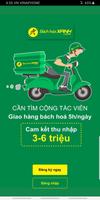 پوستر Bách Hoá Xanh Bike Delivery