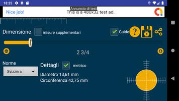 1 Schermata Formato dell'Anello Cercatore