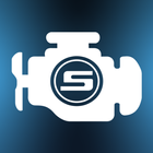 Scanator (OBD2, Check Engine)-icoon
