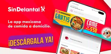 SinDelantal: restaurantes y comida a domicilio