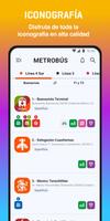 Metrofy - Líneas del metro Mex تصوير الشاشة 3