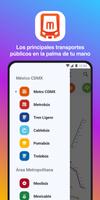Metrofy - Líneas del metro Mex الملصق