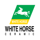 White Horse Ceramic Zeichen