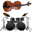 Violin and Drums: beat maker.  aplikacja